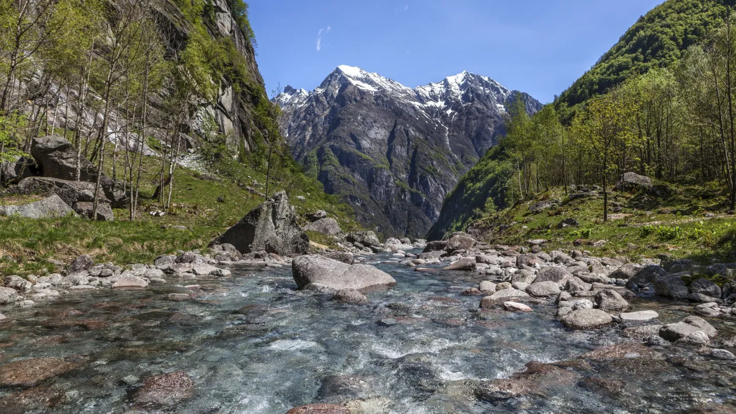 Fiume Calnegia fiume in Ticino