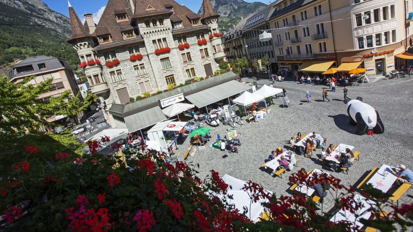 Fest des WWF Obewallis in Brig
