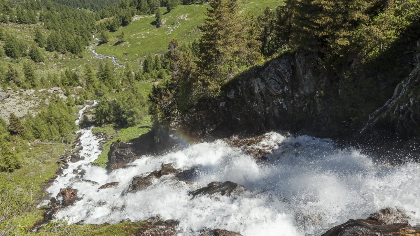 Schweizer Fluss Rèche