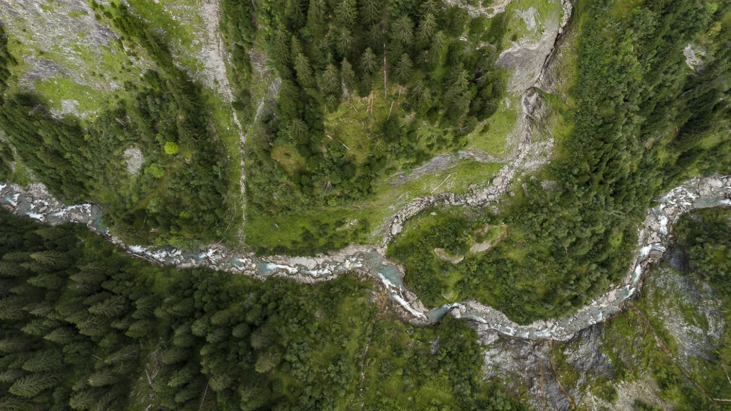 Areuabach Vogelperspektive