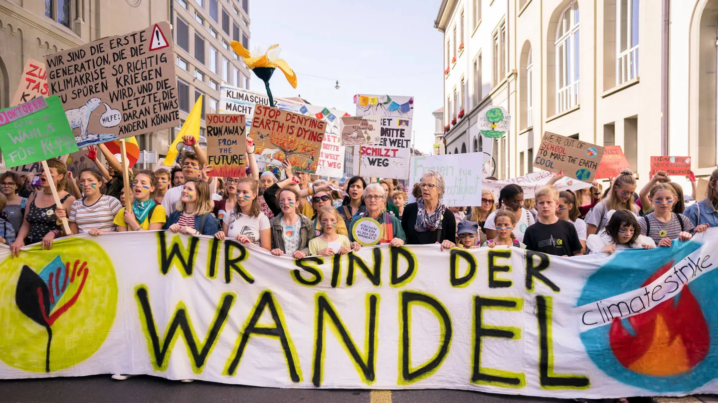 Nationale Klimademo in Bern am 28.09,2019