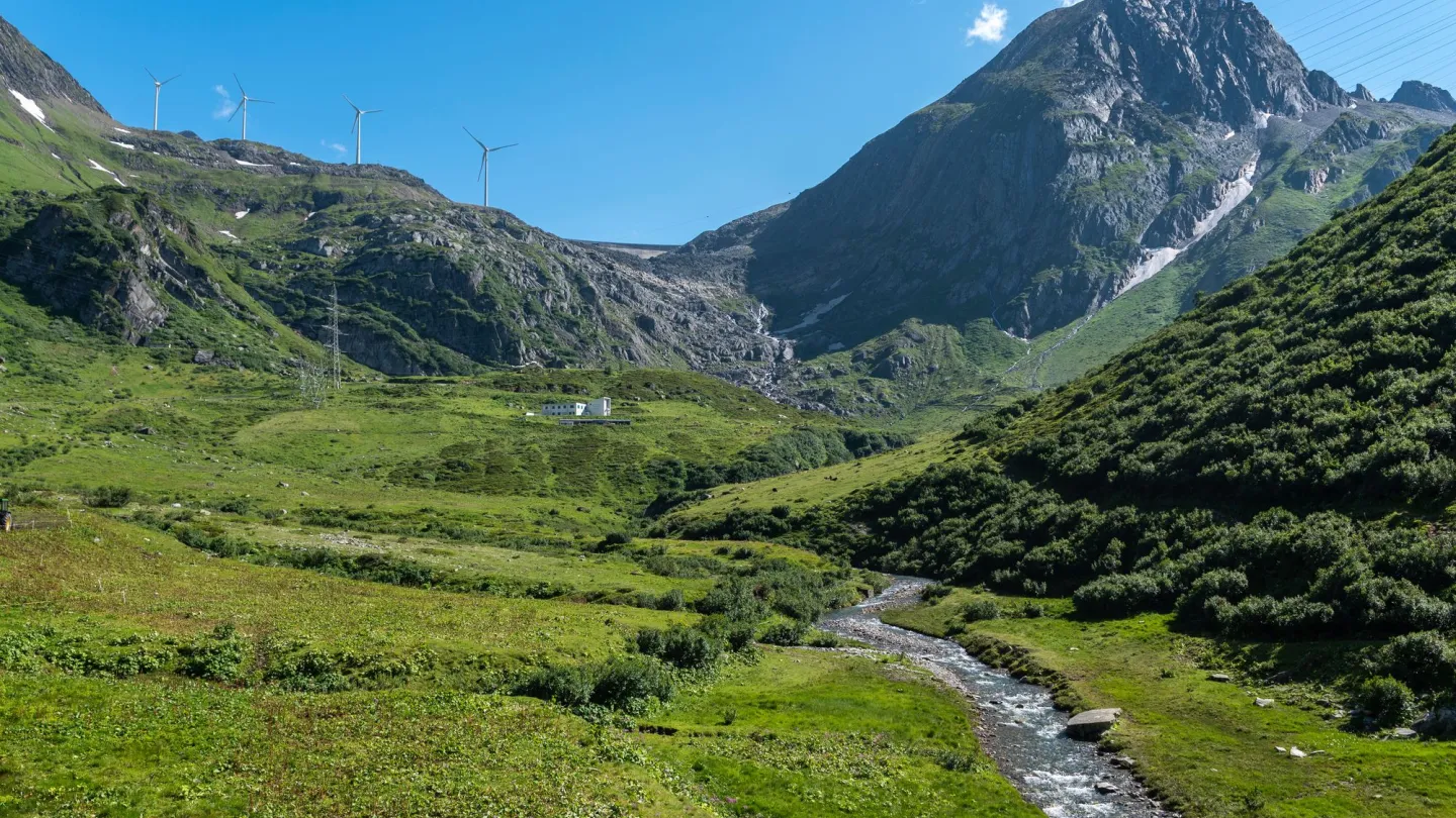 Windpark Gries Schweiz