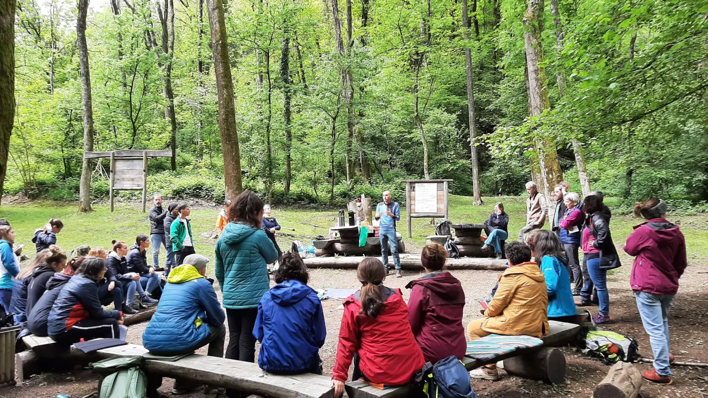 Das Netzwerktreffen zum Thema Draussenunterricht im Tessin.