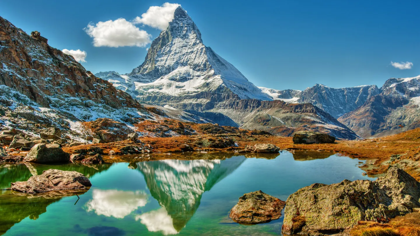 Cervin-dessus de Zermatt