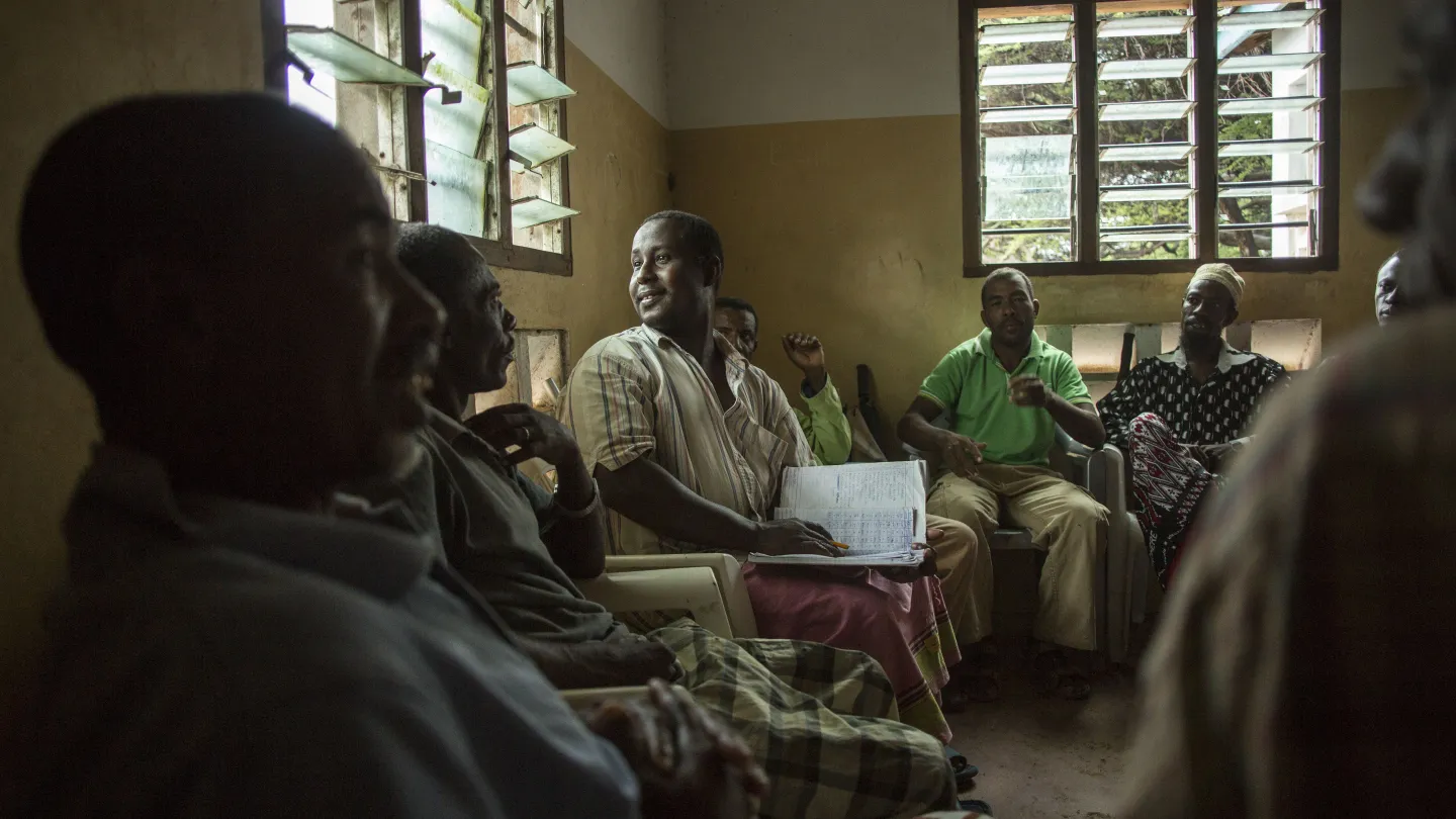 Schulung der lokalen Bevölkerung in Lamu