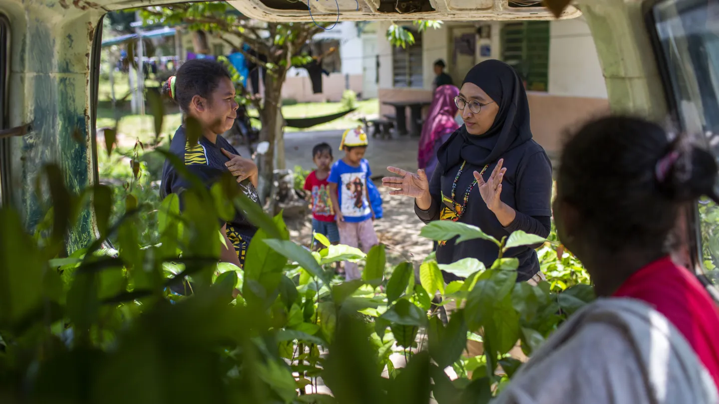 Zusammenarbeit mit lokalen Gemeinschaften in Malaysia
