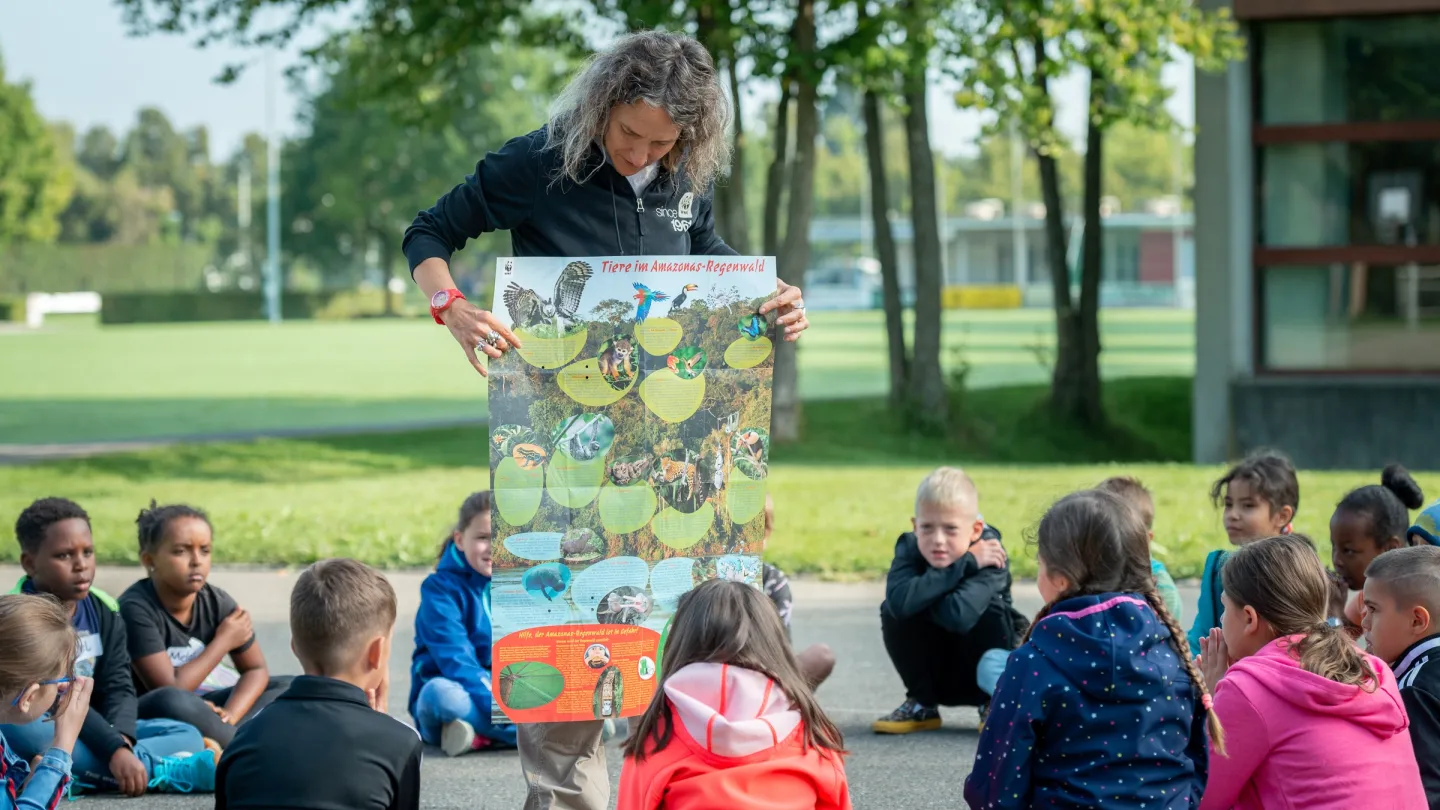 WWF Schulbesuch Jaguar 1