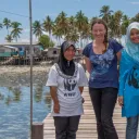 Roziah und Mitglieder ihres Vereins