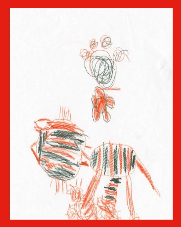LiLu-Panda-Zeichnung Jakob, 5 Jahre